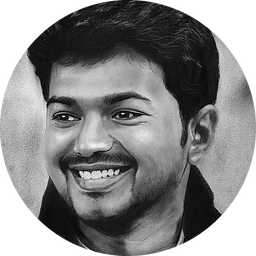 Smiling portrait in charcoal by Artist Siraj
